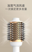 Alisador de pelo, secador de pelo multifuncional, peine de aire caliente de oro negro 110v - details 6