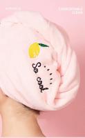 Gorro de microfibra para secar el cabello, toalla para secar el cabello, envoltura fuerte absorbente de agua, gorro de ducha, herramienta de limpieza, 2 piezas - details 5