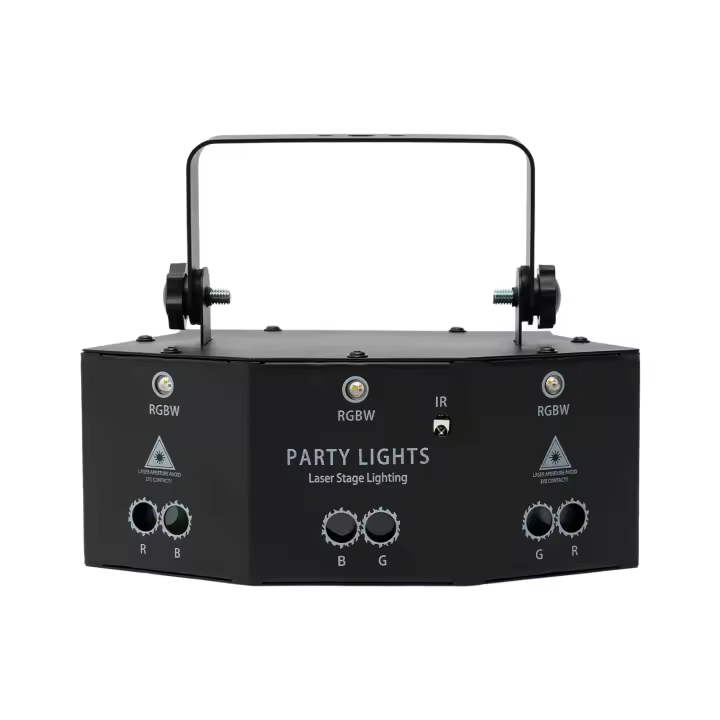 Luz de Disco LED RGB DJ Efecto de Iluminación de Escenario para Fiesta, Bar y Cumpleaños - 1