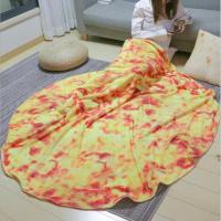 Manta de Tortilla de Franela Suave y Cálida WOSTAR 200Gsm Forma Redonda Lavado en Máquina Adecuada para Viajes Invierno - details 5