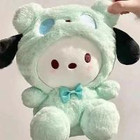 25CM Sanrio peluche Hello Kitty Cinnamoroll Kuromi Pochacco muñeco de peluche dibujos animados lindos juguetes niños regalos de cumpleaños - details 7