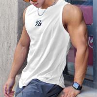 Chaleco de gimnasio de verano para hombre, camisa de malla de alta calidad, camisetas sin mangas, camisetas sin mangas para correr, chaleco deportivo para Fitness, ropa para hombre 2025 - details 2