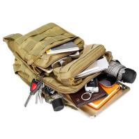 Glovento - Bandolera Táctica Urbana con MOLLE Camuflada para Senderismo y Ciclismo - details 36