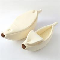 Camas para gatos con forma de plátano para interiores, cama para gatos con comodidad para dormir profundamente en invierno, productos creativos para mascotas, camas para perros y gatos pequeños - details 5