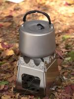 Estufa de Camping de Acero Inoxidable Ligera Cure de Alcohol Cocina de Campo al Aire Libre Barbacoa - details 6