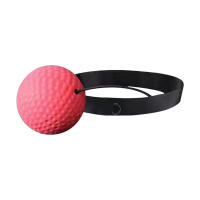 Pelota de reacción de boxeo montada en la cabeza, pelota de alivio de estrés, pelota de velocidad mágica, entrenamiento físico - details 8
