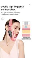 Dispositivo de elevación, terapia de fotones LED, masajeador adelgazante, masajeador de vibración facial calentado con doble mentón en V - details 9