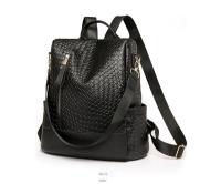 Mochilas de patrón tejidas de cuero suave para bolsos de moda para mujeres y mochilas de gran capacidad para mujeres - details 32