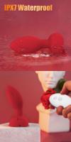 Enchufe Anal Vibrador Control Remoto 10 Modos de Vibración Masajeador Prostatico para Hombres y Mujeres Juguetes Sensuales Rojos - details 3