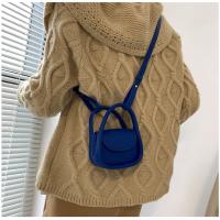 Diseñador de Moda Mini Bolso Negro Marrón Bolso de Hombro de Cuero con Tapones - details 18