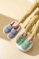 Comwarm-Zapatillas de invierno para mujer, pantuflas cálidas de algodón de felpa, antideslizantes para interiores, suela gruesa, zapatos peludos para parejas, novedad de 2022 - details 2