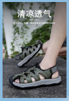 Sandalias de Cuero de Vaca Casuales de Gran Tamaño Zapatos de Playa de Verano para Hombres - details 2