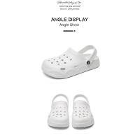 Nuevos modelos de pareja, zapatos con agujeros para mujer, ropa exterior de verano, sandalias informales ligeras para la playa, sandalias impermeables Baotou, zapatillas para hombre - details 16