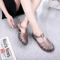 Zapatos de punta abierta de color sólido, nuevos, casuales, para uso exterior, huecos, transpirables, sandalias planas - details 16