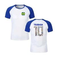 Tsubasa Animated Jersey Camiseta de talla grande con estampado 3D para hombre y mujer, deporte, manga corta transpirable de secado rápido - details 3