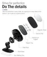 Nephy Soporte de Teléfono para Coche Magnético Universal, Soporte de Montaje en Aire para iPhone, Samsung, Xiaomi 13 Hecho en Taiwán - details 2