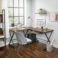 Escritorio de Esquina Forma L Mesa de Ordenador Ideal para Estudio y Juegos Ahorro de Espacio - details 19