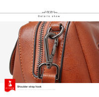 FOXER-Bolso cruzado de cuero PU para mujer, bandolera de gran capacidad con cremallera, informal - details 11