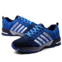 Zapatillas de correr transpirables para hombre y mujer, zapatos deportivos ligeros para exteriores, calzado de entrenamiento atlético cómodo - details 3