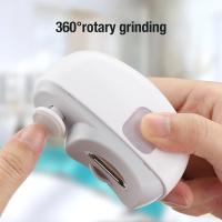 Cortaúñas eléctrico para bebé y adulto, cortador de uñas automático ligero, recargable, manicura - details 3