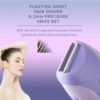 Kemei-depiladora Facial 4 en 1 para mujer, Afeitadora eléctrica para mujer, recortadora de piernas, Bikini, brazos, axilas, removedor de callos recargable, Original - details 1