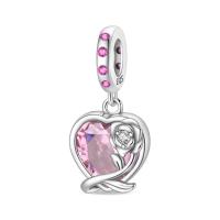 Abalorio Original de Plata de Ley 925 para mujer, abalorio de alta calidad adecuado para pulsera DIY, cuentas de amor para el Día de San Valentín, regalos de joyería para fiesta, nuevo - details 83