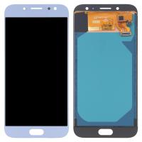Pantalla LCD TFT para Galaxy J7 (2017) / J7 Pro / J730F/DS, J730FM/DS, AT&T con ensamblaje completo de digitalizador (azul) - details 1
