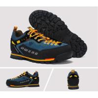 Zapatos De Senderismo Impermeables A La Moda, Zapatillas De Escalada Para Hombre, Zapatillas De Deporte Con Cordones Informales - details 16