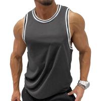 Nuevas camisetas deportivas holgadas sin mangas para hombre, camiseta sin mangas para entrenamiento de gimnasios, camiseta interior holgada de verano para hombre, camisetas sin mangas para correr y baloncesto para hombre - details 2