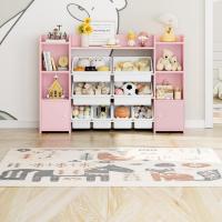 Librería Infantil Montessori, Estantería Infantil para Juguetes y Libros, Organizador Juguetes Infantil (Rosa) - details 7