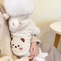 Ropa de invierno para perros pequeños y medianos, sudaderas con capucha con estampado bonito para cachorros, sudaderas con capucha de lujo para gatos, jerseys para mascotas, ropa para Chihuahua - details 2