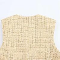 Nueva Moda Otoñal Zach Ailsa Chaleco Sin Mangas y Chaleco de Cinturón Redondo Pequeño - details 12