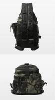 Mochila táctica militar Molle para hombre, bolso multifuncional para acampar, escalar, senderismo, un solo hombro - details 20