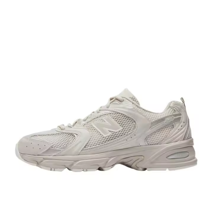 Balace Leten NB 530 color té con leche ligero cómodo cuero retro o-slip desgaste transpirable casual ruig zapatos para mí anuncio - 1