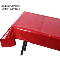 Mantel impermeable desechable, tela Rectangular, decoración para fiesta de cumpleaños y boda, manteles festivos para mesa - details 5