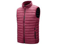 Chalecos acolchados cálidos para hombre, ropa deportiva de moda, cuello levantado, algodón grueso, cortavientos, invierno - details 3