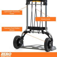 Carretilla de mano plegable y resistente, carretilla de saco, 160 kg - details 2