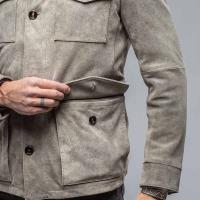 2024 for autumn and winter, multi pocket long sleeved lapel casual men's jacket - details 2