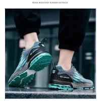 Zapatos deportivos de malla transpirable para correr con absorción de impactos para hombres - details 7