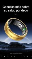 Anillo Inteligente Rastreador de Fitness para Mujeres Hombres, Anillo de Fitness con Múltiples Modos Deportivos, Monitor de Ritmo Cardíaco, Oxígeno en Sangre y Sueño, Contador de Pasos y Calorías para Teléfonos Android iOS - details 0