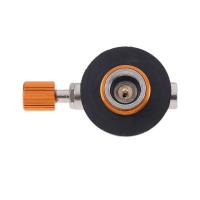 Válvula de tanque plano de acero licuado para acampar al aire libre, adaptador de válvula de actividad de carga de interruptor de seguridad, estufa de gas, 1 pieza - details 2