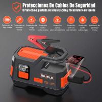 Arrancador de batería de coche, bomba de aire de 150PSI, 26800mAh, corriente máxima, 4250A, compresor de aire para neumáticos - details 4