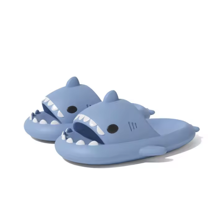 Escabas de Tiburón con Plataformas de 3cm para Hombres y Mujeres Eva's Chanclas de Playa de Verano - 1