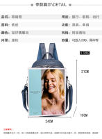 Mochila de mujer Mochila de doble propósito de cuero suave - details 5