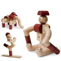 24pcs juego de bloques de construcción magnéticos juguetes educación preescolar infantil bloques de construcción magnéticos juguetes Montessori regalo de Navidad 2024 - details 5