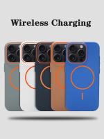 Funda Protectora para Carga Inalámbrica Magsafe Ultra Delgada y a Prueba de Golpes para iPhone - details 0