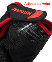 Guantes de cuero para motocicleta, manoplas de fibra de carbono con Control táctil, transpirables, a prueba de golpes - details 7