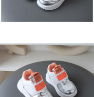 Nuevos zapatos deportivos para niños, superficie de cuero, antideslizantes, casuales, ligeros, para correr - details 9