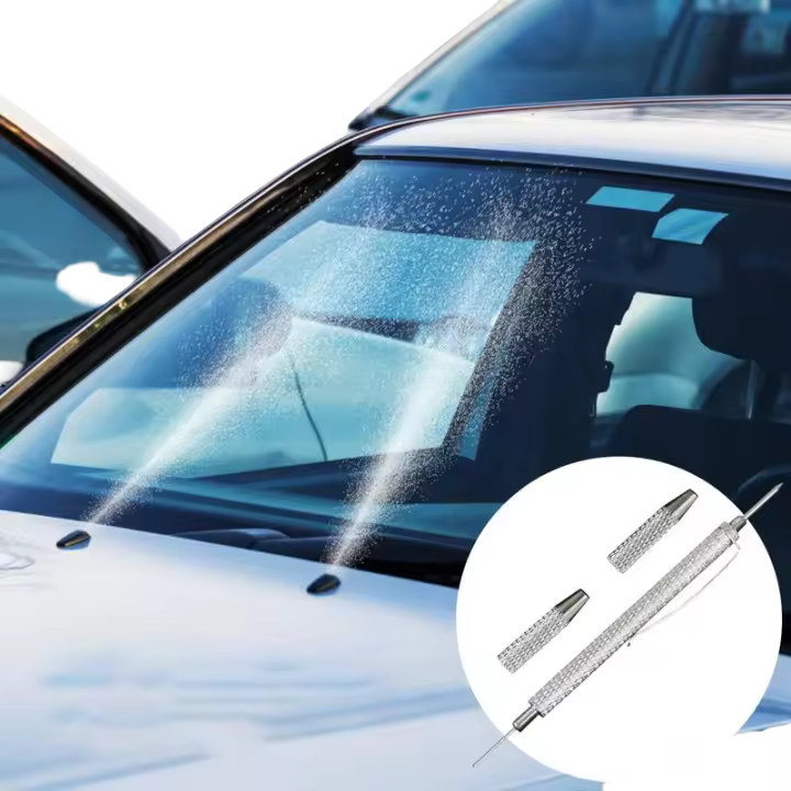 Herramienta De Ajuste Y Limpieza De Boquilla De Lavado De Parabrisas 2-en-1 Herramienta De Mantenimiento Para Coche - 1