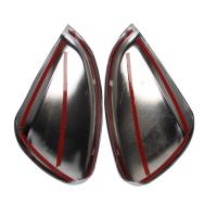 Cubierta de espejo retrovisor lateral de coche, embellecedor cromado de 2 piezas para Peugeot 2008, cubierta de ala de puerta lateral - details 4
